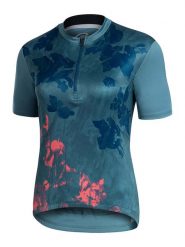 Protective Koszulka kolarska "Luckleaf" w kolorze morskim rozmiar: 40. Zielone t-shirty sportowe Protective, bez wzorów, z materiału, bez ramiączek, rowerowe. Za 119.12 zł.
