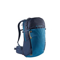 Plecak turystyczny Vaude Wizard 24+4 - kingfisher. Niebieskie plecaki Vaude, bez wzorów, bez dodatków. Za 508.99 zł.