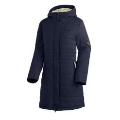 Płaszcz damski Maier Sports Laerke 2.0. Niebieskie płaszcze Maier Sports, na zimę, bez wzorów, z materiału, eleganckie, bez kaptura. Za 1,064.50 zł.