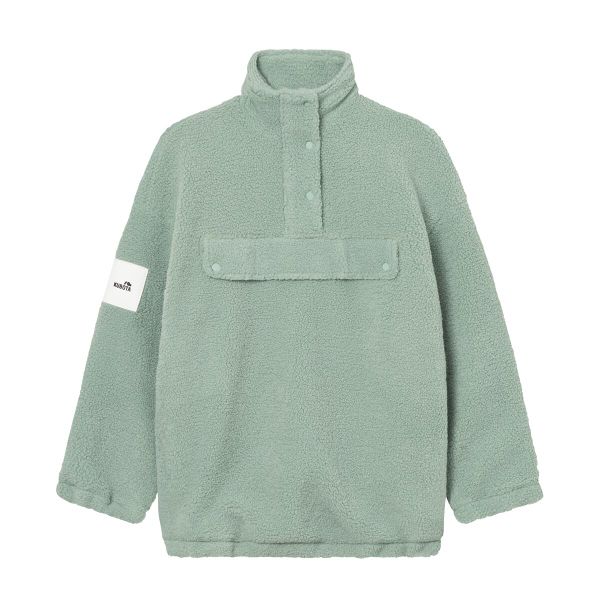 Kubota Kurtka Polarowa Damska Miętowa. Zielone kurtki Kubota, xs, bez wzorów, z polaru, bez kaptura. Za 299.99 zł.