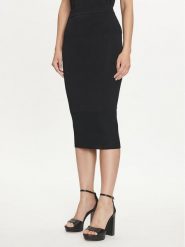 Armani Exchange Spódnica ołówkowa 6DYN1D YMH6Z 1200 Czarny Slim Fit. Czarne spódnice Armani Exchange, xs, bez wzorów, z syntetyku, ołówkowe. Za 339.99 zł.