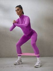 4F Bluza treningowa slim szybkoschnąca damska - różowa XS. Czerwone bluzy bez kaptura 4f, xs, bez wzorów, ze skóry, bez kaptura, na fitness i siłownię. Za 199.99 zł.
