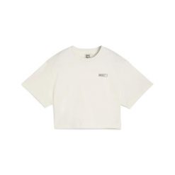 T-shirt damski Puma Relaxed. Białe t-shirty sportowe Puma, s, bez wzorów, z dresówki, bez ramiączek. Za 133.99 zł.