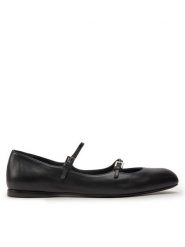 Max Mara Baleriny Circus 24245260116 Czarny. Czarne baleriny Max Mara, bez wzorów, ze skóry, bez obcasa, bez zapięcia. Za 2,199.00 zł.