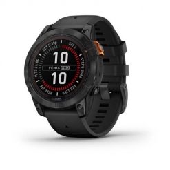 Zegarek sportowy Garmin Fenix 7 Pro Solar Edition Slate Grey / Black Band. Czarne zegarki sportowe Garmin. Za 2,903.99 zł.