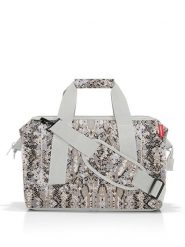 Reisenthel Torba podróżna "Allrounder M" w kolorze beżowo-kremowym - 40 x 33,5 x 24 cm rozmiar: onesize. Brązowe torby podróżne Reisenthel, bez wzorów, z materiału, przez ramię. Za 132.98 zł.