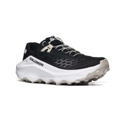 Damskie buty sportowe Salomon ULTRA GLIDE 4 W L49149000. Czarne buty do biegania Salomon, bez wzorów, z gumy, bez zapięcia, do biegania. Za 427.64 zł.