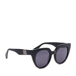 Okulary przeciwsłoneczne Nine West. Czarne okulary przeciwsłoneczne Nine West, bez wzorów. Za 169.99 zł.