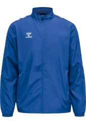 Kurtka Hummel Micro Zip. Niebieskie kurtki Hummel, xl, bez wzorów, z materiału, klasyczne, bez kaptura. Za 174.20 zł.