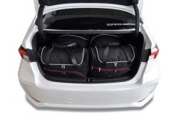 Torby Do Bagażnika Toyota Corolla Limousine 2019+ 4Szt Kjust. Czarne torby podróżne KJUST, bez wzorów, z kauczuku. Za 1,232.00 zł.