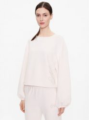EA7 Emporio Armani Bluza 3RTM13 TJLKZ 1712 Beżowy Regular Fit. Brązowe bluzy EA7 Emporio Armani, xl, bez wzorów, z bawełny, bez kaptura. Za 339.99 zł.