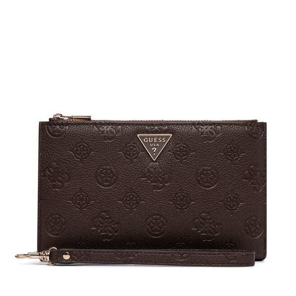 Portfel Guess. Brązowe portfele Guess, z aplikacjami. Za 294.99 zł.