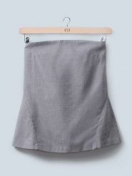 LeGer Top "Jale" w kolorze szarym rozmiar: 36. Szare topy LeGer, bez wzorów, z lyocellu, bez kołnierzyka, bez ramiączek. Za 161.73 zł.