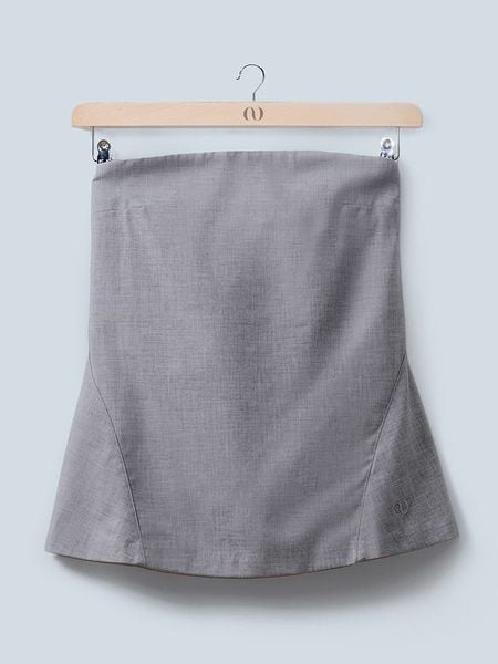 LeGer Top "Jale" w kolorze szarym rozmiar: 36. Szare topy LeGer, bez wzorów, z lyocellu, bez kołnierzyka, bez ramiączek. Za 161.73 zł.