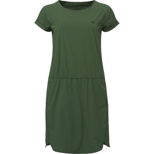 Lekka sukienka LOAP Ubzula — zielona — XL. Zielone sukienki ZONE PERFECT, xl, bez wzorów, sportowe, bez kołnierzyka, bez ramiączek, sportowe. Za 228.99 zł.