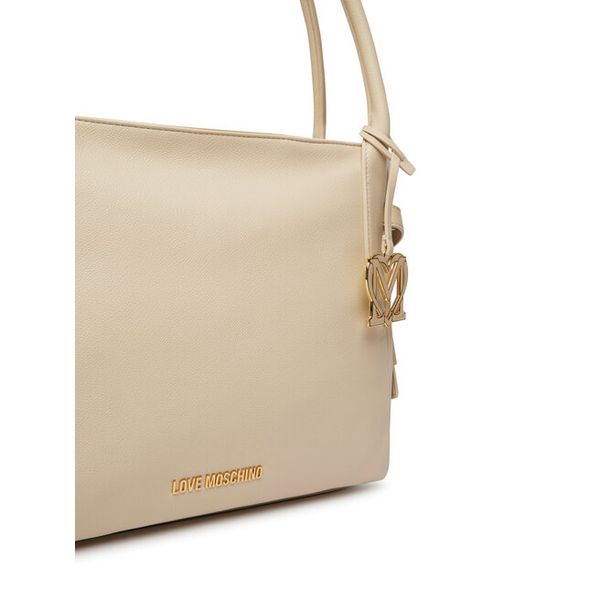 Torebka LOVE MOSCHINO. Białe torebki klasyczne Love Moschino, bez wzorów, klasyczne, bez dodatków. Za 860.99 zł.