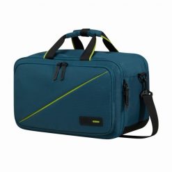 Plecak torba kabinowa z kieszenią na laptop American Tourister. Zielone torby na laptopa American Tourister, bez wzorów. Za 207.99 zł.