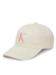 Calvin Klein Jeans Czapka z daszkiem Monologo LV04K5026G Żółty. Żółte czapki z daszkiem Calvin Klein Jeans, bez wzorów, z bawełny. Za 179.99 zł.