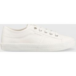 Gant tenisówki Pinestreet 24538723.G290 damskie kolor biały. Białe trampki Gant, bez wzorów, z gumy, bez zapięcia. W wyprzedaży za 234.99 zł.