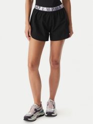 EA7 Emporio Armani Szorty sportowe 7W000931 AF15724 UC001 Czarny Regular Fit. Czarne szorty sportowe EA7 Emporio Armani, bez wzorów, z syntetyku. Za 489.99 zł.