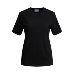 Koszulka damska JJXX anna. Czarne t-shirty sportowe JJXX, bez wzorów, z bawełny, bez ramiączek. Za 105.50 zł.