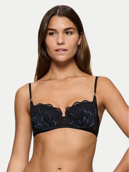 Triumph Biustonosz balkonetka Crazy Stupid Love 10222359 Czarny. Czarne biustonosze Triumph, bez wzorów, z syntetyku. Za 79.00 zł.