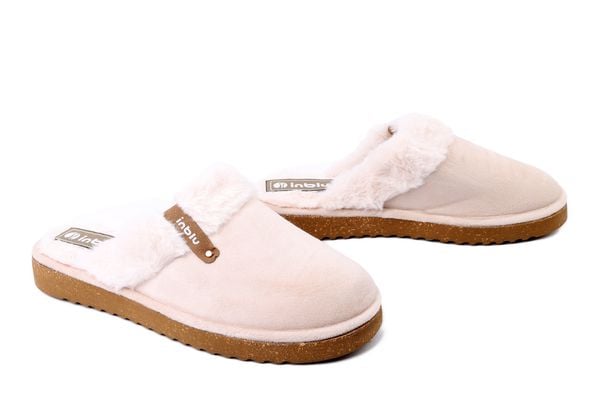 INBLU EY-32 002 beżowy, kapcie damskie. Brązowe kapcie Inblu, bez wzorów. Za 104.90 zł.