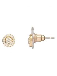 U.S. Polo Assn. Pozłacane kolczyki-wkrętki z kryształami rozmiar: onesize. Żółte kolczyki U.S. Polo Assn., z kryształem, pozłacane. Za 56.99 zł.