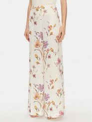 TWINSET Spodnie palazzo 251TP2775 Écru Wide Leg. Spodnie materiałowe Twinset, bez wzorów, z materiału. Za 869.99 zł.