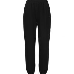 Damskie spodnie dresowe Athlecia Atkins. Czarne spodnie dresowe Athlecia, bez wzorów, z dresówki, na fitness i siłownię. Za 157.50 zł.