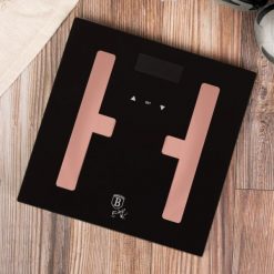 Waga łazienkowa Black Rose BerlingerHaus BH-9528. Czarne wagi łazienkowe Berlinger Haus. Za 99.90 zł.