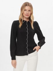 Vero Moda Koszula Gigi 10303039 Czarny Regular Fit. Czarne koszule Vero Moda, s, bez wzorów, z wiskozy, bez kołnierzyka, bez ramiączek. Za 99.99 zł.