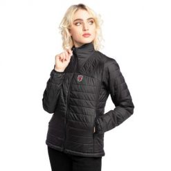Kurtka przejściowa damska Fjällräven Expedition. Czarne kurtki Fjällräven, na zimę, s, bez wzorów, bez kaptura. W wyprzedaży za 910.50 zł.