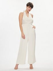 Vila Kombinezon Ravenna 14083041 Écru Regular Fit. Sukienki Vila, bez wzorów, z syntetyku, bez kołnierzyka, bez ramiączek. Za 159.99 zł.