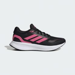 Buty Runfalcon 5 Running. Białe buty do biegania adidas, bez wzorów, bez zapięcia, do biegania. Za 259.00 zł.