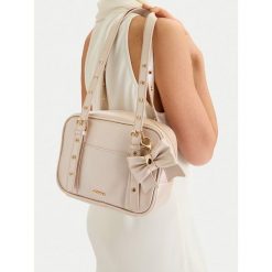 Torebka JENNY. Brązowe torebki klasyczne Jenny, bez wzorów, klasyczne, bez dodatków. Za 129.99 zł.