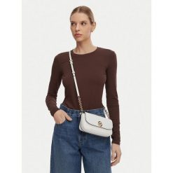 Torebka MICHAEL Michael Kors. Białe listonoszki MICHAEL Michael Kors, bez wzorów, bez dodatków. Za 819.99 zł.