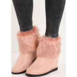 Różowe Botki Bring me Dreams. Botki marki Born2be. Za 89.99 zł.