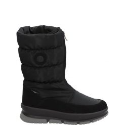 CZARNE ŚNIEGOWCE 5249 IRON NERO. Czarne botki Venezia, bez wzorów, bez obcasa, bez zapięcia. Za 299.00 zł.