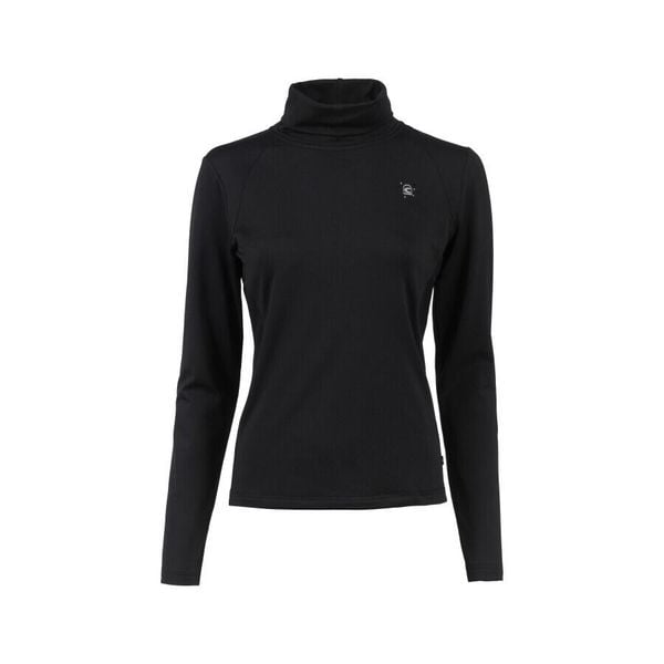 Damski sweter z golfem Cavallo Cavagwyn. Czarne swetry CAVALLO, bez wzorów, z elastanu, bez ramiączek. Za 214.50 zł.
