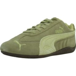 Buty PUMA YELLOW SPEEDCAT ELEVATED WNS Zielony. Zielone trekkingi Puma, bez wzorów, z tkaniny, bez zapięcia, na fitness i siłownię. Za 430.99 zł.