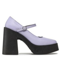 Czółenka Altercore. Fioletowe czółenka Altercore, bez wzorów, bez obcasa, bez zapięcia. Za 169.99 zł.