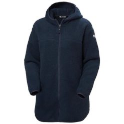 Damska bluza dresowa Helly Hansen Maude Pile. Niebieskie bluzy bez kaptura Helly Hansen, m, bez wzorów, z dresówki, bez kaptura. Za 516.05 zł.
