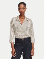 Guess Koszula W6YH23 W2946 Beżowy jasny Regular Fit. Brązowe koszule Guess, s, z aplikacjami, z syntetyku, bez kołnierzyka, bez ramiączek. Za 344.99 zł.