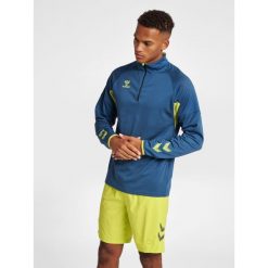 Bluza rozpinana do połowy Hummel Lead Pro. Niebieskie bluzy Hummel, m, bez wzorów, bez kaptura, do piłki ręcznej. W wyprzedaży za 242.95 zł.