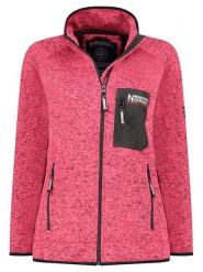 Geographical Norway Kurtka polarowa "Title" w kolorze różowym rozmiar: L. Różowe kurtki Geographical Norway, l, bez wzorów, z polaru, bez kaptura. Za 144.58 zł.