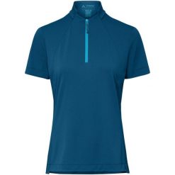 Koszulka damska Adlux HZ. Niebieskie t-shirty sportowe Vaude, s, bez wzorów, z materiału, bez ramiączek, na fitness i siłownię. Za 299.00 zł.