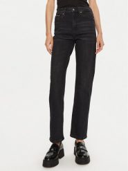 Calvin Klein Jeans Jeansy J20J224895 Czarny Straight Fit. Czarne jeansy Calvin Klein Jeans, bez wzorów, z bawełny. Za 269.99 zł.