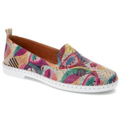 Kolorowe Mokasyny Venezia Modne Buty Damskie. Mokasyny Venezia, bez wzorów, ze skóry. Za 229.00 zł.