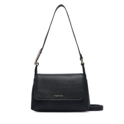 Torebka Valentino. Czarne listonoszki Valentino, bez wzorów, bez dodatków. Za 609.99 zł.